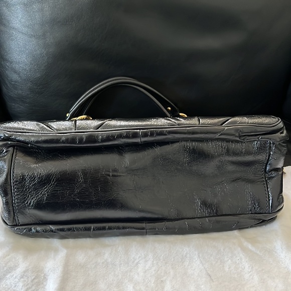 Marc Jacobs INES Leather Made In Italy Satchel Handbag - Picture 8 of 11